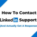 طريقة التواصل مع لينكد إن How to contact LinkedIn Support